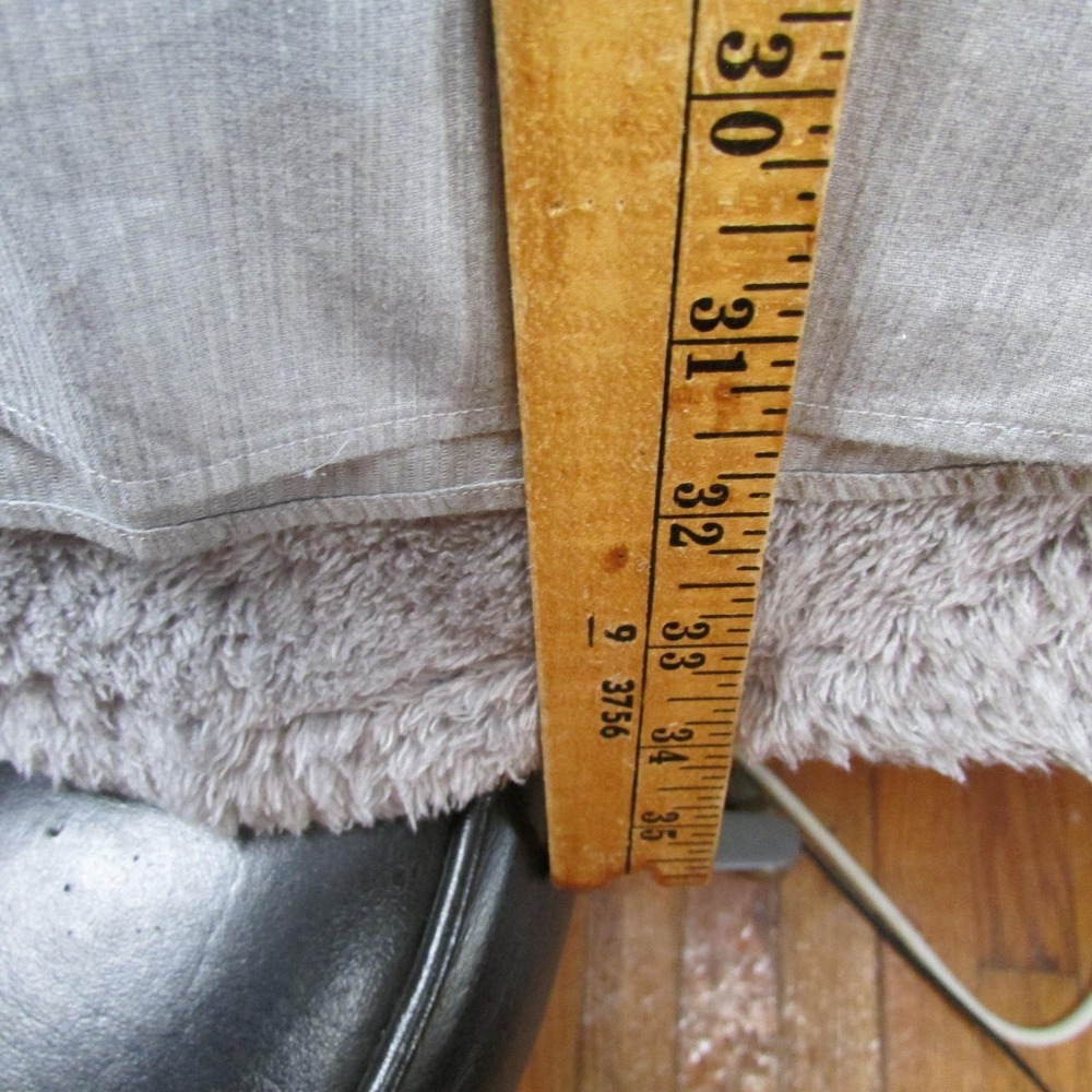 John W. Nordstrom Shirt Mens Large Gray Casual Button Down Long Sleeve Pocket - Picture 6 of 7
